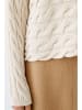 Oui Rollkragenpullover in Creme