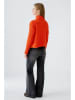 Oui Rollkragenpullover in Orange