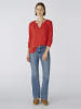 Oui Bluse in Rot
