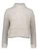 Oui Pullover in Hellgrau
