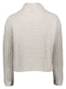 Oui Pullover in Hellgrau