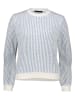 Oui Trui blauw/wit