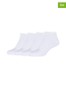 camano 4-delige set: sokken wit