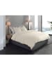 HNL Flanellen beddengoedset "Alloro" crème