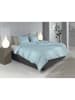 HNL Flanellen beddengoedset "Flanella di Lino" mintgroen