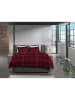 HNL Flanellen beddengoedset "Silvan" rood