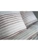 HNL Flanellen beddengoedset "Pia" crème/lichtbruin