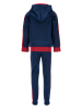 Batman 2tlg. Outfit "Batman" in Dunkelblau/ Rot