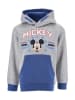 Disney Mickey Mouse Hoodie "Mickey" in Grau/ Blau