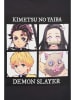 DEMON Shirt "Demon slayer" in Schwarz/ Bunt
