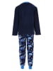 Sonic Fleece pyjama "Sonic" donkerblauw