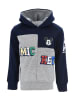 Disney Mickey Mouse Hoodie "Mickey" in Dunkelblau/ Grau