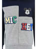 Disney Mickey Mouse Hoodie "Mickey" in Dunkelblau/ Grau