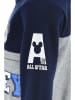 Disney Mickey Mouse Hoodie "Mickey" in Dunkelblau/ Grau
