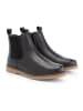 TRAVELIN' Leder-Chelsea-Boots "Blagnac" in Schwarz