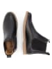 TRAVELIN' Leder-Chelsea-Boots "Blagnac" in Schwarz