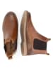 TRAVELIN' Leder-Chelsea-Boots "Blagnac" in Hellbraun