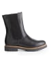 TRAVELIN' Leder-Chelsea-Boots "Forsand" in Schwarz