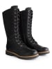 TRAVELIN' Leder-Stiefel "Hellvik" in Schwarz