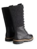 TRAVELIN' Leder-Stiefel "Hellvik" in Schwarz