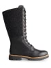 TRAVELIN' Leder-Stiefel "Hellvik" in Schwarz