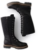 TRAVELIN' Leder-Stiefel "Hellvik" in Schwarz