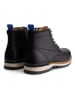 TRAVELIN' Leren boots "Malberg" zwart