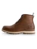 TRAVELIN' Leren boots "Malberg" lichtbruin