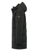 TRAVELIN' Parka "Rayna" zwart