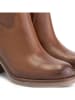 TRAVELIN' Leder-Stiefeletten "Sartene" in Hellbraun