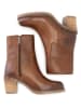 TRAVELIN' Leder-Stiefeletten "Sartene" in Hellbraun
