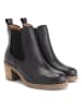 TRAVELIN' Leder-Stiefeletten "Sevres" in Schwarz
