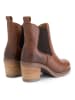 TRAVELIN' Leder-Stiefeletten "Sevres" in Hellbraun
