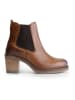 TRAVELIN' Leder-Stiefeletten "Sevres" in Hellbraun