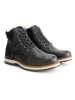 TRAVELIN' Leder-Boots "Sorby" in Schwarz