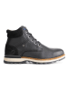 TRAVELIN' Leren boots "Sorby" zwart