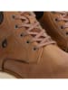 TRAVELIN' Leren boots "Sorby" lichtbruin