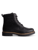 TRAVELIN' Leren boots "Visnes" zwart