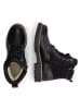 TRAVELIN' Leder-Boots "Visnes" in Schwarz