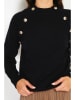 C& Jo Pullover in Schwarz