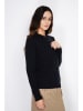 C& Jo Pullover in Schwarz