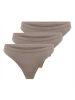 ONLY 3er-Set: Strings in Taupe