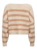 ONLY Sweter w kolorze beżowo-jasnobrązowym