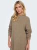 ONLY Sweter w kolorze jasnobrązowym