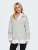 ONLY Sweter w kolorze jasnoszarym