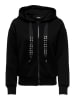 ONLY Sweatjacke in Schwarz