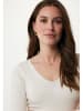 Mexx Sweter w kolorze kremowym