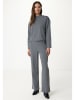 Mexx Bluse in Schwarz/ Blau