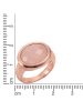 Jamelli Rosévergold. Ring mit Edelstein