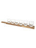 COOK CONCEPT 7-delige serveerset transparant/naturel